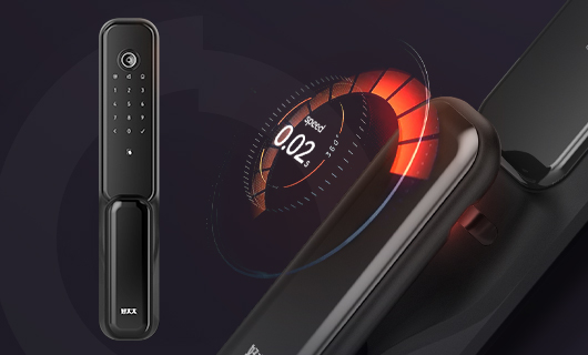 AG尊时凯龙智能锁V65 | 让开门，更快一步