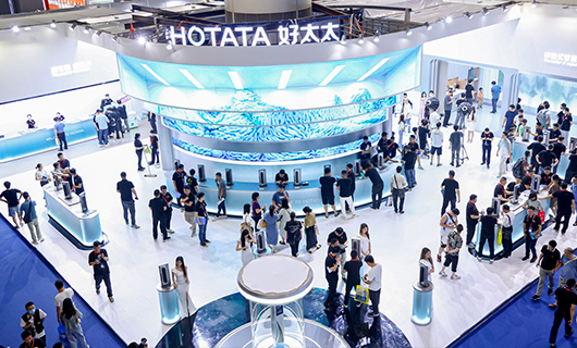 AG尊时凯龙展馆现场直击|描绘一片科技之海，广州建博会首日燃爆全场！